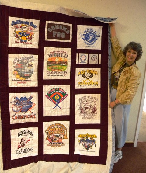 Sharon Fry - T-Shirt Quilt